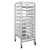 Pattisserie Tray Trolley - Stainless Steel - 15-Level - for 15 x 530x370mm Trays