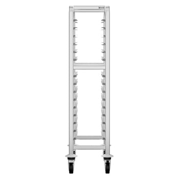 Wózek na tace – na 15 tac EN 530x370 – z cichymi kółkami - Prime Gastro