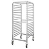 Pattisserie Tray Trolley - Stainless Steel - 15-Level - for 15 x 530x370mm Trays