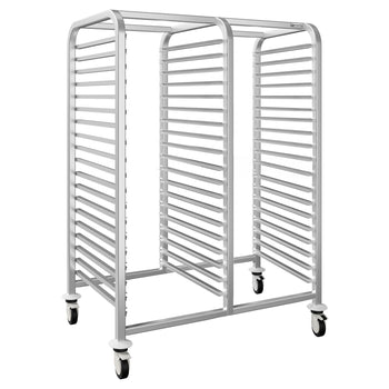 Wózek na tace – podwójny – na 30 tac EN 600x400 – z cichymi kółkami - Prime Gastro
