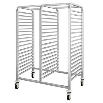 Wózek na tace – podwójny – na 30 tac EN 600x400 – z cichymi kółkami - Prime Gastro