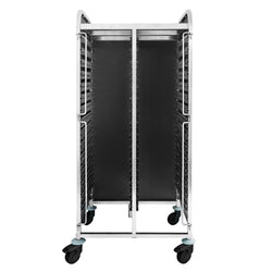 Wózek na tace – na 30 tac GN 1/1 – z cichymi kółkami