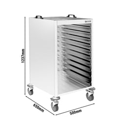 Wózek na tace – na 18 tac EN 530x370