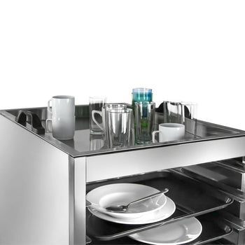 Wózek na tace – na 18 tac 420 x 280 mm - Prime Gastro