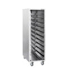 Edelstahl Tablettwagen - für 10x GN 1/1 oder 10x EN 600x400