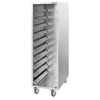 Edelstahl Tablettwagen - für 10x GN 1/1 oder 10x EN 600x400