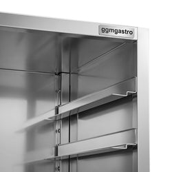 Edelstahl Tablettwagen - für 10x GN 1/1 oder 10x EN 600x400
