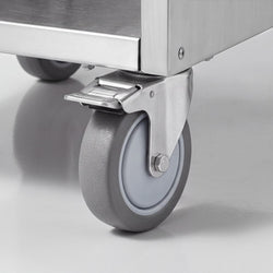 Edelstahl Tablettwagen - für 10x GN 1/1 oder 10x EN 600x400