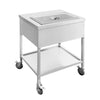 Bemar jezdny – 1,95 kW – GN 1/1 – wspólna regulacja temperatury komór