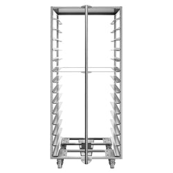 Wózek na tace – na 14 tac – EN 600x800 – odpowiedni dla EBORM i GBORM