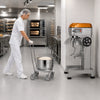 Mixing bowl transport trolley – 335 x 420 mm – fits PLRM40H and PLRM60H, image 3 of 3