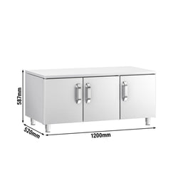 Szafka dolna – 1200 mm – 3 drzwi