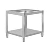 Stand - for Pizza Oven - 990x1130x880mm - Stainless Steel - for PDP66T, PDP66TD & PDP66TTC