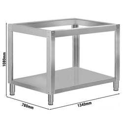 Rama nośna do pieca do pizzy PEP66B, PEP66BD & PEP66BTC - 1340x780x1080mm - 37kg - ze stali nierdzewnej