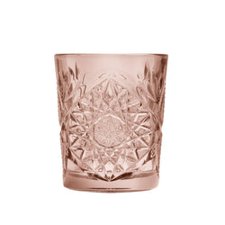 (12 szt.) Szklanka wysoka do drinków - Libbey, Hobstar - 350ml - Różowa - do zmywarki; zestaw 12 szt.