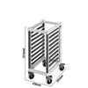 CAMBRO | Wózek na tace CAMSHELVING® – na 9x GN 1/1