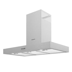 Okap z recyrkulacją i silnikiem – 895 mm – regulator, filtr i lampa – pasuje do modelu GHF5