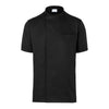 Karlowsky - Bluza kucharska z krótkim rękawem - Czarny - Rozmiar: M