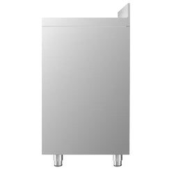 Szafka robocza – na ekspres do kawy – 1000 x 600 mm – z 1 drzwiami skrzydłowymi, 2 szufladami, koszem na śmieci i listwą górną