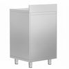 Szafka robocza – 600 x 600 mm – z 2 drzwiami skrzydłowymi i rantem – do ekspresu do kawy