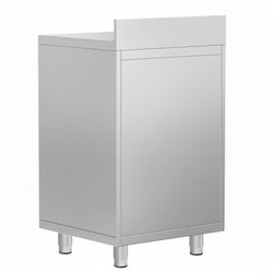 Szafka robocza - do ekspresu do kawy - 600x600mm - z 2 szufladami, 1 drzwiami skrzydłowymi i z rantem