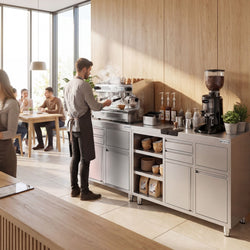 Ekspres do kawy z portafiltrem "Allegro" - 2 grupy - włącznie z systemem preinfuzji