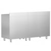 Szafka robocza - do ekspresu do kawy - 1800x600mm - z 4 parami drzwi skrzydłowych i z rantem