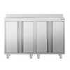 Szafka robocza - do ekspresu do kawy - 1200x600mm - z 4 parami drzwi skrzydłowych i z rantem