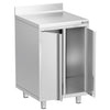 Szafka robocza – 600 x 600 mm – z 2 drzwiami skrzydłowymi i rantem – do ekspresu do kawy