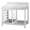 Moduł podblatowy z 5 szufladami – 450 x 660 mm – GN i EN – do stołów roboczych serii ATK o głębokości 700 mm
