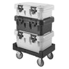 CAMBRO | Pojemnik termiczny ULTRA CAMTAINERS® – 23,2 L – na 1x GN 1/1 – szary nakrapiany, zdjęcie 5 z 5