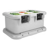 CAMBRO | Pojemnik termiczny ULTRA CAMTAINERS® – 23,2 L – na 1x GN 1/1 – szary nakrapiany, zdjęcie 4 z 5