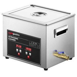 Myjka ultradźwiękowa - 10L - 40kHz - 240W moc ultradźwięków - z zaworem spustowym - Degas