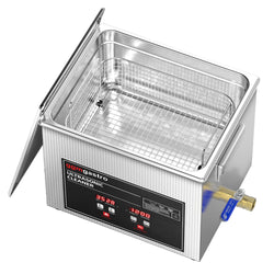 Myjka ultradźwiękowa - 10L - 40kHz - 240W moc ultradźwięków - z zaworem spustowym - Degas