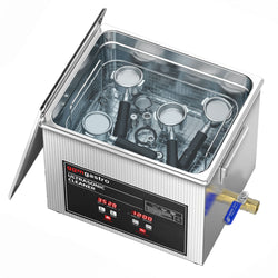 Myjka ultradźwiękowa - 10L - 40kHz - 240W moc ultradźwięków - z zaworem spustowym - Degas