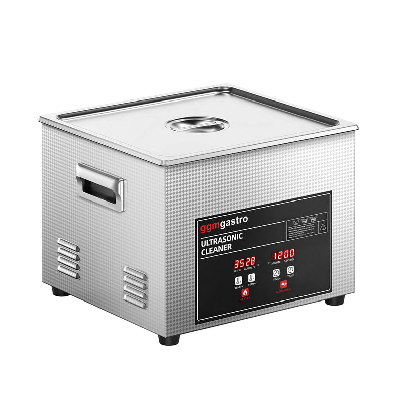 Profesjonalna Myjka ultradźwiękowa PREMIUM - 15L - 40kHz - 360W moc ultradźwięków - z zaworem spustowym - Degas