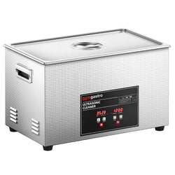 Myjka ultradźwiękowa – 30 litrów – 600 W – z kranikiem spustowym
