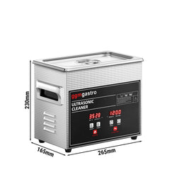 Myjka ultradźwiękowa - 3,2L - 40kHz - 120W moc ultradźwięków - Degas