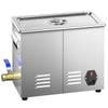 Myjka ultradźwiękowa – 6,5 L – moc ultradźwiękowa: 180 W – 40 kHz – cyfrowa – z podgrzewaniem do 80 °C, funkcją odgazowania i kranem spustowym