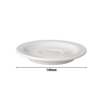 (6 sztuk) BUDGETLINE - Spodek Mammoet - Ø 14 cm - Biały