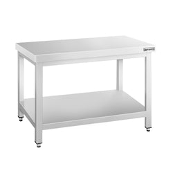 Stół ze stali nierdzewnej 1600 x 700 mm – z podstawą - Prime Gastro