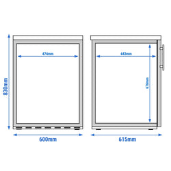 LIEBHERR | Zamrażarka podstawowa - 143 litry - z 1 drzwiami