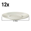 (12 szt.) Spodek Maastricht LUX – Ø 180 mm – kość słoniowa