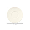 (6 pcs) SELTMANN WEIDEN | Porcelain Saucer Set – Maxim Coupe Fine Dining – Cream – Ø 165 mm