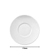(6 pcs) SELTMANN WEIDEN | Porcelain Saucer Set – Coffe-e-Motion Series – White – Ø 175 mm