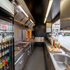 Przyczepa handlowa / food truck DÖNER – 5,7 m – z wyposażeniem podstawowym i sprzętem kuchennym