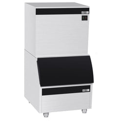 Kostkarka do lodu - kostki - 230 kg/24 godz. - włącznie z pojemnikiem do przechowywania