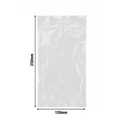 Woreczki próżniowe - karbowane - 150 x 250 mm - 75 µm