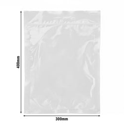 Woreczki próżniowe - karbowane - 300 x 400 mm - 90 µm
