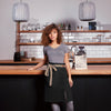 KARLOWSKY | Fartuch w talii Green-Generation - Czarny